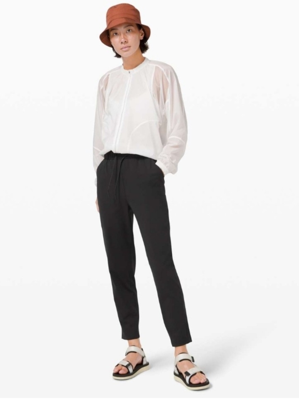 Lululemon Keep Moving Pant 7/8 High-Rise Black size 10